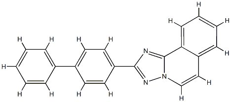2-(1,1'-biphenyl-4-yl)-1,2,4-triazole(5,1-a)isoquinoline CAS#: 75318-62-6