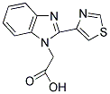 [2-(1,3-THIAZOL-4-YL)-1H-BENZIMIDAZOL-1-YL]ACETIC ACID CAS#: 763147-58-6