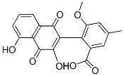 2-(1,4-Dihydro-3,5-dihydroxy-1,4-dioxonaphthalen-2-yl)-3-methoxy-5-methylbenzoic acid CAS#: 76191-50-9