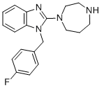 2-[1,4]DIAZEPAN-1-YL-1-(4-FLUORO-BENZYL)-1H-BENZOIMIDAZOLE CAS#: 770690-79-4
