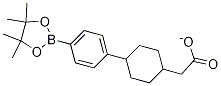 2-[(1r,4r)-4-[4-(tetraMethyl-1,3,2-dioxaborolan-2-yl)phenyl]cyclohexyl]acetate CAS#: 701232-69-1