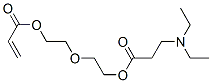 2-[2-[(1-oxoallyl)oxy]ethoxy]ethyl N,N-diethyl-beta-alaninate CAS#: 73287-52-2