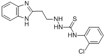 2-(2-(1H-Benzimidazol-2-yl)ethyl)-N-(2-chlorophenyl)hydrazinecarbothio amide CAS#: 78772-46-0