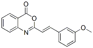 2-[2-(3-Methoxyphenyl)ethenyl]-4H-3,1-benzoxazin-4-one CAS#: 78214-14-9