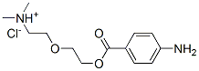 2-[2-(4-aminobenzoyl)oxyethoxy]ethyl-dimethyl-azanium chloride CAS#: 78329-79-0