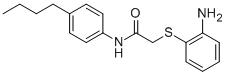 2-[(2-AMINOPHENYL)SULFANYL]-N-(4-BUTYLPHENYL)ACETAMIDE CAS#: 763137-77-5