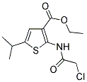 2-(2-CHLORO-ACETYLAMINO)-5-ISOPROPYL-THIOPHENE-3-CARBOXYLIC ACID ETHYL ESTER CAS#: 726152-04-1