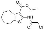 2-(2-CHLORO-ACETYLAMINO)-5,6,7,8-TETRAHYDRO-4H-CYCLOHEPTA[B]THIOPHENE-3-CARBOXYLIC ACID ETHYL ESTER CAS#: 76981-88-9