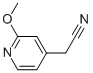 2-(2-METHOXYPYRIDIN-4-YL)ACETONITRILE CAS#: 764708-18-1