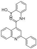 2-[(2-PHENYL-QUINOLINE-4-CARBONYL)-AMINO]-BENZOIC ACID CAS#: 85-78-9