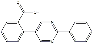 2-(2-PhenylpyriMidin-5-yl)benzoic acid CAS#: 76646-52-1