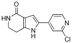 2-(2-chloropyridin-4-yl)-6,7-dihydro-1H-pyrrolo[3,2-c]pyridin-4(5H)-one CAS#: 724726-05-0