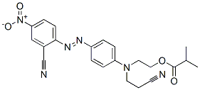 2-[(2-cyanoethyl)[4-[(2-cyano-4-nitrophenyl)azo]phenyl]amino]ethyl isobutyrate CAS#: 73309-52-1