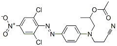 2-[(2-cyanoethyl)[4-[(2,6-dichloro-4-nitrophenyl)azo]phenyl]amino]-1-methylethyl acetate CAS#: 74110-29-5