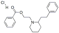 2-(2-phenethyl-1-piperidyl)ethyl benzoate hydrochloride CAS#: 78219-38-2