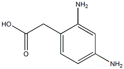 2-(2,4-DiaMinophenyl)acetic acid CAS#: 79637-84-6