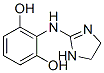 2-[(2,6-Dihydroxyphenyl)amino]-2-imidazoline CAS#: 78249-70-4