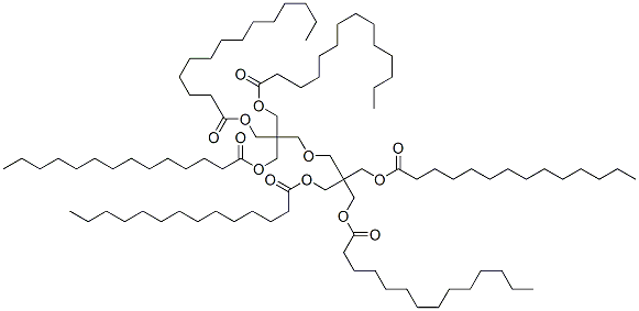2-[[3-[(1-Oxotetradecyl)oxyl]-2,2-bis[[(1-oxotetradecyl)oxy]methyl]propoxy]methyl]-2-[[(1-oxotetradecyl)oxy]methyl]-1,3-propanediyl tetradecanoate CAS#: 75587-84-7
