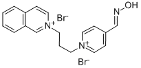 2-(3-(4-Formylpyridinio)propyl)isoquinolium dibromide oxime CAS#: 78186-39-7