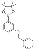 2-(3-BENZYLOXYPHENYL)-4,4,5,5-TETRAMETHYL-1,3,2-DIOXABOROLANE CAS#: 765908-38-1