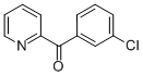2-(3-CHLOROBENZOYL)PYRIDINE CAS#: 73742-07-1