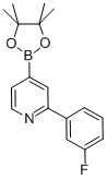 2-(3-FLUOROPHENYL) PYRIDINE-4-BORONIC ACID PINACOL ESTER CAS#: 736990-42-4