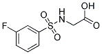 2-([(3-FLUOROPHENYL)SULFONYL]AMINO)ACETIC ACID CAS#: 731815-66-0