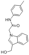 2-(3-HYDROXYMETHYL-INDOL-1-YL)-N-P-TOLYL-ACETAMIDE CAS#: 722468-69-1