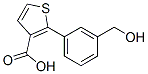 2-(3-Hydroxymethylphenyl)thiophene-3-carboxylic acid CAS#: 776312-23-3