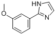 2-(3-METHOXY-PHENYL)-1H-IMIDAZOLE CAS#: 76875-21-3
