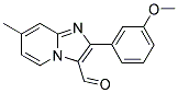 2-(3-METHOXY-PHENYL)-7-METHYL-IMIDAZO[1,2-A]-PYRIDINE-3-CARBALDEHYDE CAS#: 727652-04-2