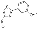 2-(3-METHOXY-PHENYL)-THIAZOLE-4-CARBALDEHYDE CAS#: 749902-11-2