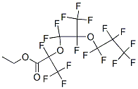 2-[3-(Trifluoromethyl)decafluoro-1,4-dioxaheptan-1-yl]-2,3,3,3-tetrafluoropropionic acid ethyl ester CAS#: 76145-88-5