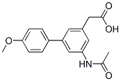 2-[3-acetamido-5-(4-methoxyphenyl)phenyl]acetic acid CAS#: 75852-44-7