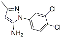 2-(3,4-DICHLORO-PHENYL)-5-METHYL-2H-PYRAZOL-3-YLAMINE CAS#: 76606-68-3