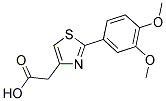 [2-(3,4-DIMETHOXY-PHENYL)-THIAZOL-4-YL]-ACETIC ACID CAS#: 756858-99-8