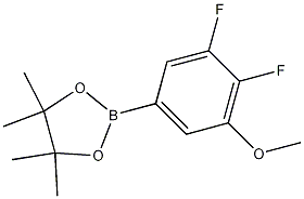2-(3,4-Difluoro-5-methoxyphenyl)-4,4,5,5-tetramethyl-1,3,2-dioxaborolane CAS#: 754226-38-5