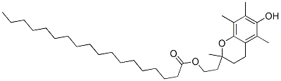 2-(3,4-dihydro-6-hydroxy-2,5,7,8-tetramethyl-2H-1-benzopyran-2-yl)ethyl stearate CAS#: 79922-11-5