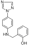 2-([4-(1H-1,2,4-TRIAZOL-1-YL)ANILINO]METHYL)BENZENOL CAS#: 763126-18-7