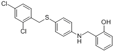 2-((4-[(2,4-DICHLOROBENZYL)SULFANYL]ANILINO)METHYL)BENZENOL CAS#: 763125-55-9