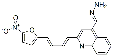 2-[4-(5-Nitro-2-furyl)-1,3-butadienyl]-4-quinolinecarbaldehyde hydrazone CAS#: 73987-36-7