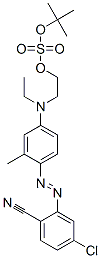 [2-[[4-[(5-chloro-2-cyanophenyl)azo]-3-methylphenyl]ethylamino]ethyl]trimethyl methyl sulphate CAS#: 72828-97-8