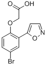 2-(4-BROMO-2-(ISOXAZOL-5-YL)PHENOXY)ACETIC ACID CAS#: 763109-06-4