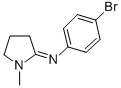 2-(4-Bromophenylimino)-1-methylpyrrolidine CAS#: 74039-32-0