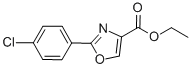 2-(4-CHLORO-PHENYL)-OXAZOLE-4-CARBOXYLIC ACID ETHYL ESTER CAS#: 78979-62-1