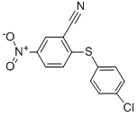 2-[(4-CHLOROPHENYL)THIO]-5-NITROBENZONITRILE CAS#: 78940-73-5