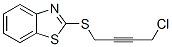 2-(4-Chloro-2-butynylthio)benzothiazole CAS#: 73713-85-6