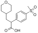 2-[4-(METHANESULFONYL)PHENYL]-3-(TETRAHYDROPYRAN-4-YL)PROPIONIC ACID CAS#: 745053-22-9