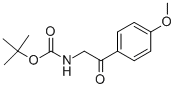 [2-(4-METHOXY-PHENYL)-2-OXO-ETHYL]-CARBAMIC ACID TERT-BUTYL ESTER CAS#: 778617-61-1