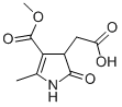 2-[4-(METHOXYCARBONYL)-5-METHYL-2-OXO-2,3-DIHYDRO-1H-PYRROL-3-YL]ACETIC ACID CAS#: 77978-73-5